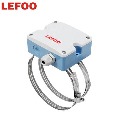 중국 Shell LEFOO Flange Type PC Waterproof Temperature Transmitter Output Resistance 4-20ma Higher Resistance Temperature Sensor 판매용