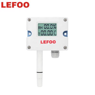 China LEFOO Temperature Humidity Transmitter 24VDC Supply Temperature Transducer RS485 LFH101 à venda