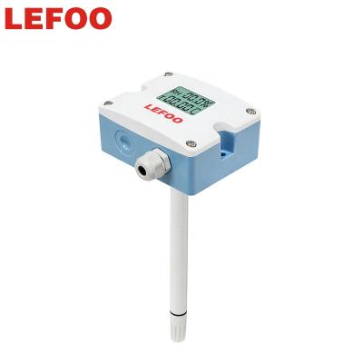 中国 LEFOO LFH10 HVAC Automation RS485 4-20mA Temperature And Humidity Indicating Sensor Transmitter LFH102 販売のため