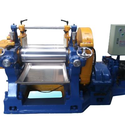 China High Quality Inch Two Roll High Efficiency 9 Production Open Mixing Mill Used With Silicone Cable Pipe Tape Extruder for sale