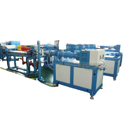 China High Production Efficiency Customized DL65/80/90 Silicone Sealing Tape Extruder Production Line for sale