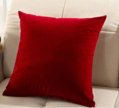 China Factory Price Candy Color Daily Pillow Cover Cushion for sale