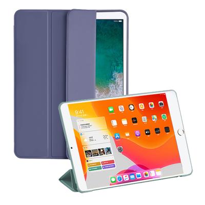 China Tri Folded Leather Sleep / Wake Case PU Leather Auto Case For iPad Case 10.2 for sale