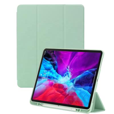 China iPad Pro 12.9 Inch 2018 2020 Stand Case PU Tablet Shockproof Leather Protective Case for sale