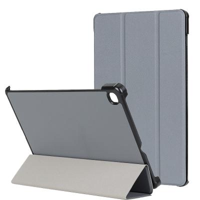 China Tri Folded Leather Case PU Leather Hard Case For Samsung Galaxy Tab S6 Lite SM-P10/P615 Case for sale