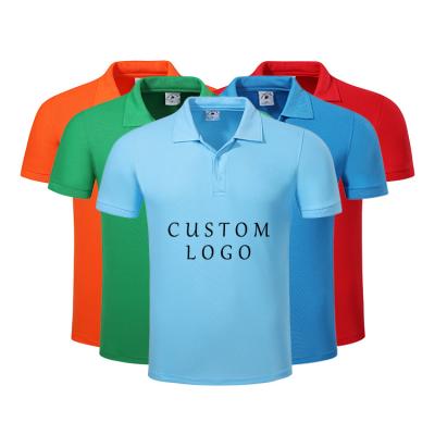 China Cute Breathable Promotional Mens Couples Golf Polo Shirt Custom Printing 100% Cotton Executive Gifts With Logo for sale