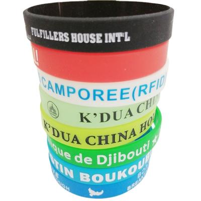 China Newcomer 2022 modern make digital printed wrist band customize wristband wristband logo silicone custom hand making band for sale