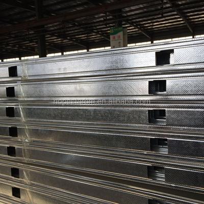 China Decorative Building Material Metal Studs Galvanized Lightweight Steel Bowling Metal Runner Tracks for sale