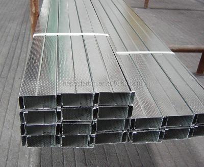 China Galvanized Sheet Construction Building Materials Galvanized Steel Metal Profiles Galvanized Stud And Track for sale