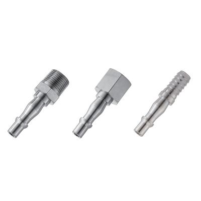 China Male Thread High Quality Hardened Steel Construction Galvanized Exterior UK Style Air Coupler for sale