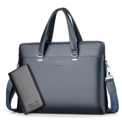 China Wear-resistant Fabric Portable Men's Business Bag High Capacity Business Handbag Men's Travel Briefcase for sale