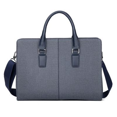 China High Quality And Durable PVC Material Briefcase PVC Material Business Briefcase Unisex Laptop Bags for sale