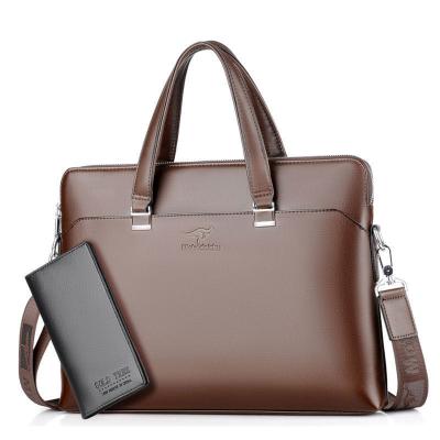 China Wear-resistant Cloth Men's Travel Briefcase Portable Men's Business Bag High Capacity Business Handbag for sale