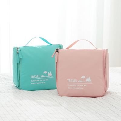 China Normcore / Minimalist Customized Multifunctional Wash Bag Waterproof Hanging Make Up Travel Cosmetic Bags for sale