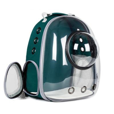 China Portable Durable Pet Carrier Travel Breathable Pet Carrier Pack Small Space Capsule Transparent Pet Bags For Pets for sale