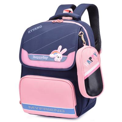 China Waterproof School Bag Backpack for Kid Girl Pink Stylish Teenager Customized Modern New Schoolbag for sale