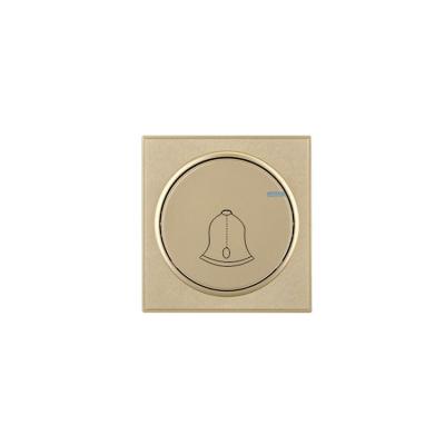 China Commercial/Industrial/Hospital/Residental/Multi-size Rose Gold 250v General Purpose Brass Copper Electrical Wall Switches for sale