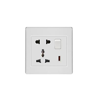 China Residential / General Purpose High Quality Cheapest Led Wall Socket Electric 13a Click UK Power Switched Socket for sale