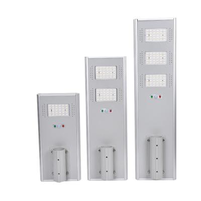 China Outdoor ROAD Motion Sensor Waterproof Integrated All In One Led Solar Street Light for sale