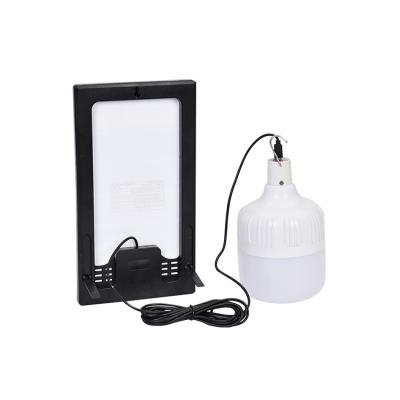 China Warehouse Emergency Light Multifunctional Rechargeable Solar Remote Control Energy Saving Led Solar Emergency Light Bulb for sale