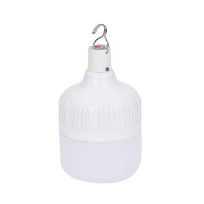 China Warehouse Power Bank Operate Solar Rechargeable Emergency Led Bulb for sale