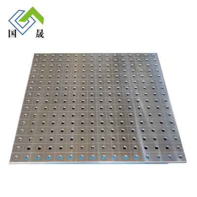 China Cast iron/DIN St52-3/Steel Customization 3d anti-rust steel cast iron table nitriding d16 d28 adjustable welding platform for sale