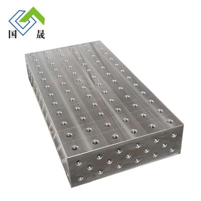 China Cast Iron/DIN St52-3/Steel Hebei 3D Tabletop Platforms Three-Dimensional Flexible Welding Platforms for sale