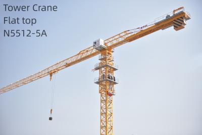 China 55m Jib 5t Cranes Used In High Rise Construction N5512-5A for sale