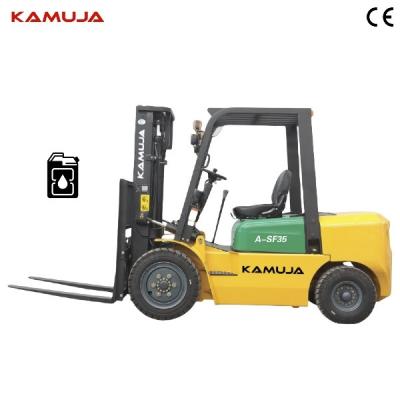 China ISUZU 3.5 Ton Diesel Forklift 3500kg Diesel Powered Forklift for sale