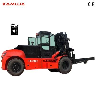 China Cummins 6CTA8.3 30Ton Heavy Fork Lift FD300 30000kg Fork Truck for sale