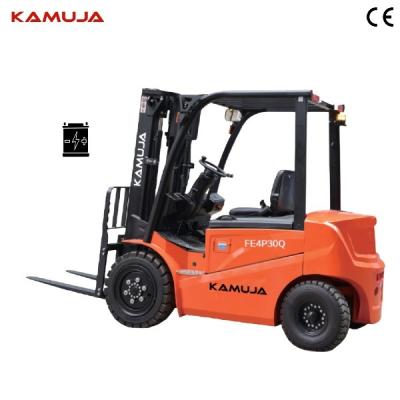 China Lead Acid Battery 3000kg Forklift FE4P30Q Battery Electric Forklift for sale