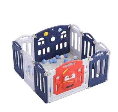 China Safety Contemporary High Quality Kids Play Fence Attractive Plastic Indoor Baby Playard Baby Playpen for sale