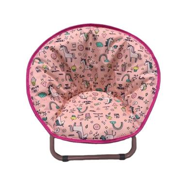 China Modern children's moon chairs are soft, comfortable, convenient, portable, foldable and inexpensive from factory for sale