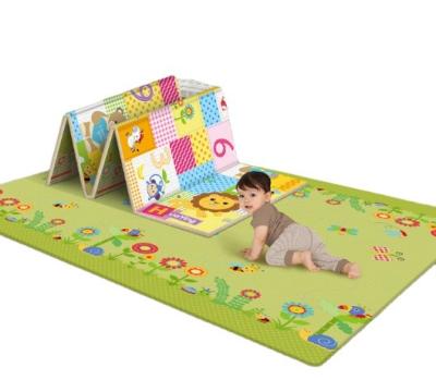 China Safety Learning Baby Play Floor Baby Mat Extra Large Baby Crawling Mat Waterproof Foldable Reversible Mat for sale