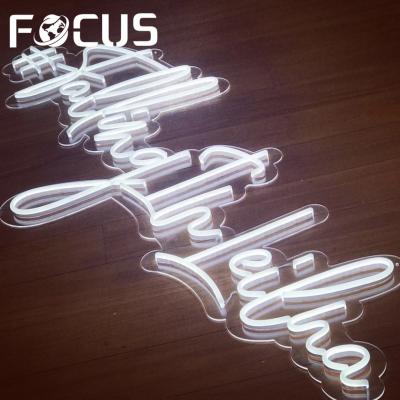 China Buildings Drop Shipping Customs Lead Custom Neon Letter ANY Text Neon Sign Customized for sale