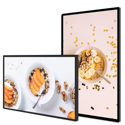 China Wall Mount Indoor Ultra Thin Advertising Show LCD Screen Digital Signage Board for sale