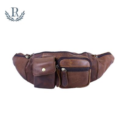 China GENUINE LEATHER Sport Horse Crazy Briefcase Men Genuine Leather Bag for sale