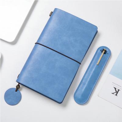 China Notebook Cover Passmei 2020 Leather Notebooks Leather Book Cover Journal Notebook for sale