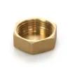 China Hot sales Thread Copper Pipe End Caps Brass Plumbing Pipe Fitting  ANSI B16.5 90/10 70/30 for sale