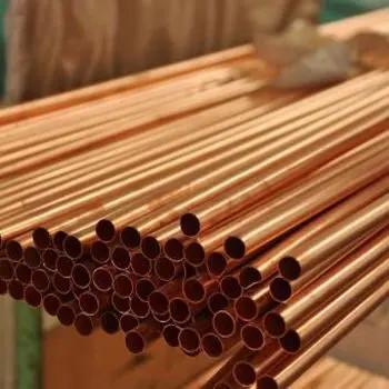 Chine Pipe en cuivre nickel sans soudure de 1 'de épaisseur 2,5 mm 16 Bar CUNI70600 à vendre