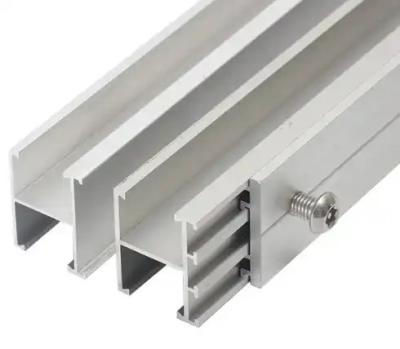 Cina Aluminum Alloy Guide Rail Photovoltaic Bracket Accessor Metal H-Type  Solar Generation in vendita