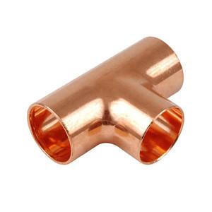 China CUNI 9010 16inch SCH160 Copper Nickel Equal Tee ASME B16.9 C70600 for sale