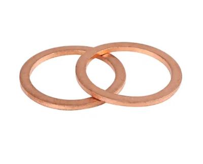 China Industrial Grade Metal Washers Round Shape For High Pressure Applications Copper Nickel Gaskets zu verkaufen