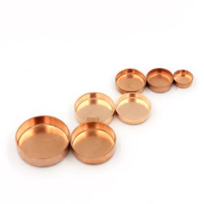 中国 Copper Pipe Protection Cap Cylindrical Design for Long-Lasting Pipe Protection 販売のため