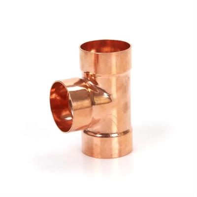 중국 Industrial Grade Copper Nickel Equal Tee for Pipe Connections 판매용