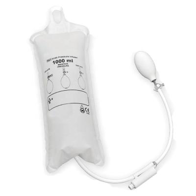 China Easy& 3000cc Single Patient Use Health Care Medical Blood Pressure Infusion Bag Eco Friendly for sale