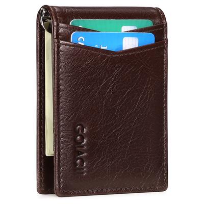 China Hot Selling Custom PU Leather RFID Men's Wallet Ultra-thin Men's Wallet for sale