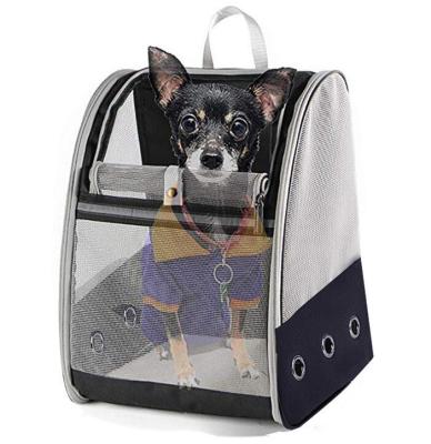 China New Pet Car Carry Bag Going Out Portable Dog Shoulder Bag Breathable Porous Breathable Pet Sling Travel Foldable Bag for sale