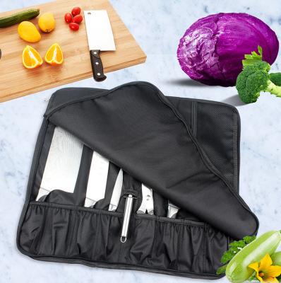 China Chef Knife Bag Storage Bag Kitchen Knife Roll Tool Bag Kitchen Knife Storage Bag for sale