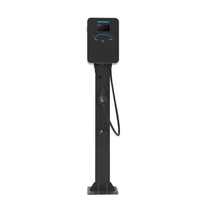 China 32A Wallbox EV Charger Station EV Charging Stations Credit Card With Type 1 Plug HG-CS05 for sale